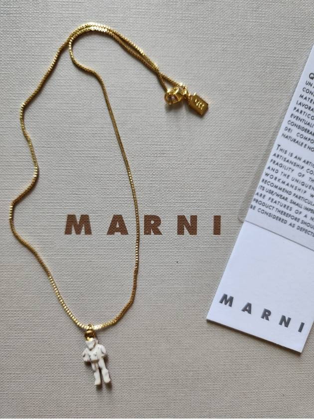 마르니 MARNI X HAZE-astronaut necklace- pnmv0016n3
