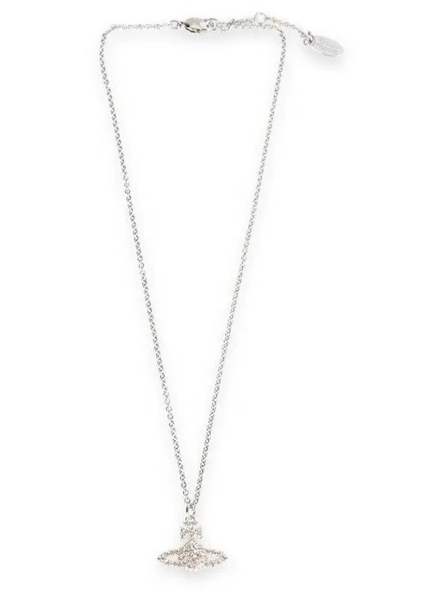 비비안웨스트우드 여성 바스 릴리프 스터드 목걸이 실버 피치 63020092 02P444 P444