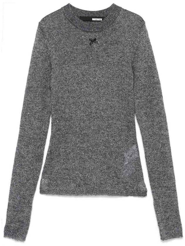 Rotate Birger Christensen Mohair Sweater With Sequins