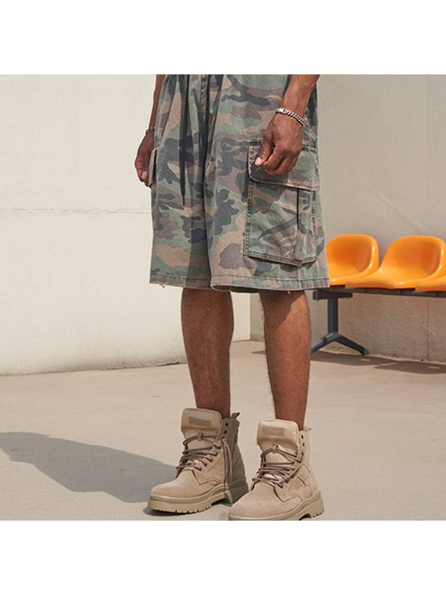 Camo Bermuda Cargo Pants Original