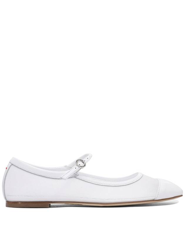 25SS Aeyde Ballerinas UMA MESH NAPPA 레더 OPTIC 화이트