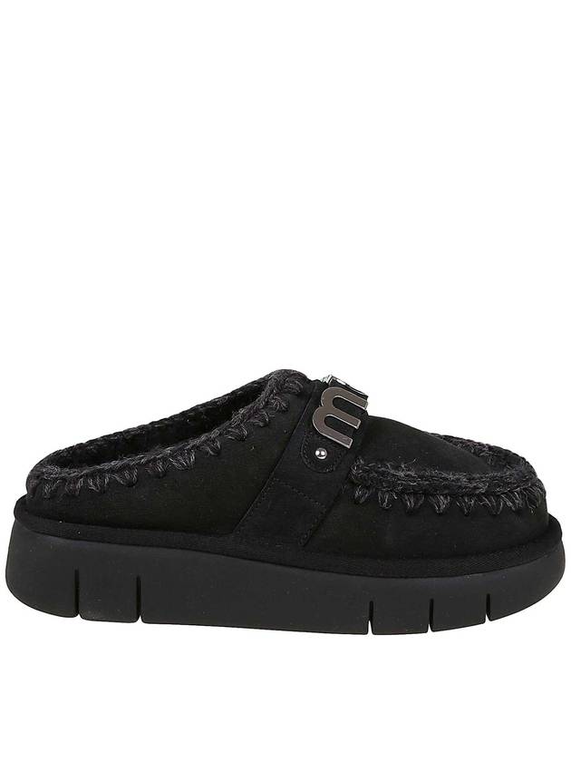 Mou Bounce clog metal logo