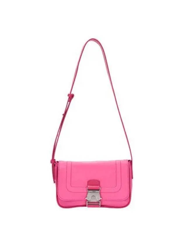 마뗑킴 크리스프 미니 버클 백 다크 핑크 Matin Kim Crisp Mini Buckle Bag Dark Pink