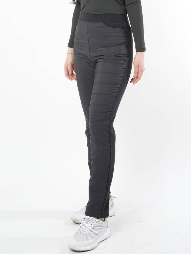 티앤드골프 여성 기모 골프패딩바지 여성골프밴딩팬츠 방풍 겨울 여자골프웨어