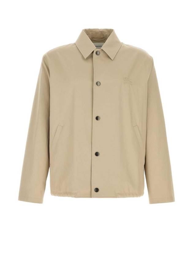 BURBERRY 카푸치노 가바딘 재킷 8106385 B9103