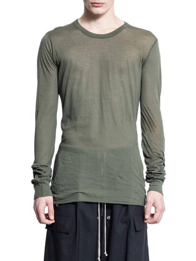 릭오웬스 시어 코튼 긴팔 티셔츠 포레스트