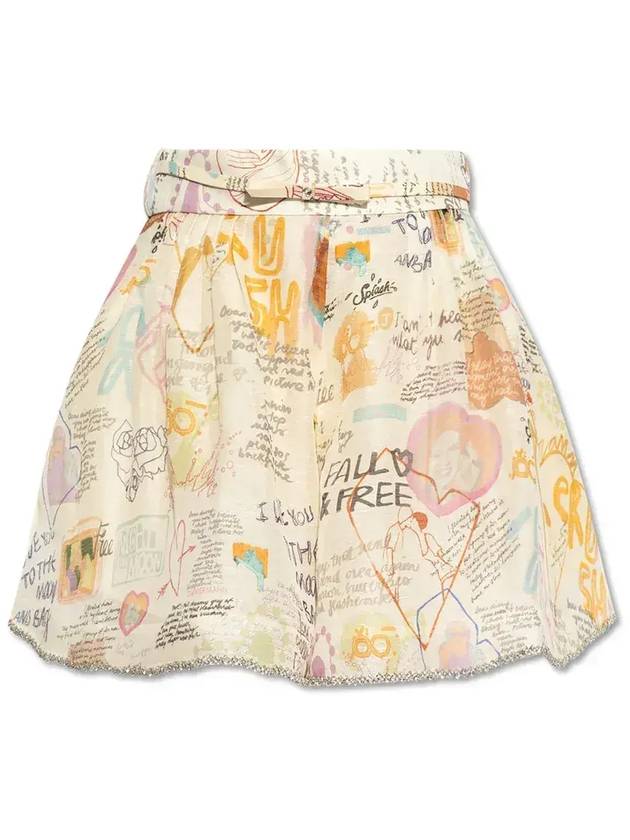 짐머만 크러쉬 벨티드 턱 스커트 2774AR251_DIARY