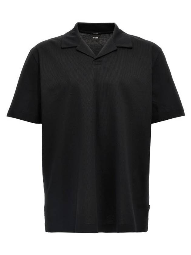 24FW 휴고보스 폴로 티셔츠 50520220001 Black