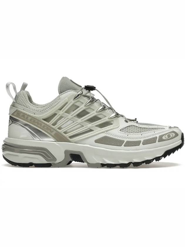 살로몬 ACS 프로 어드밴스드 메탈 로우탑 스니커즈 프로스트 그레이