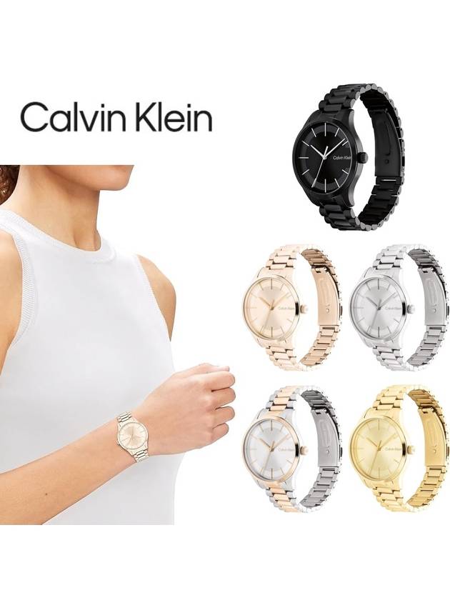 캘빈클라인 여성용 손목시계 CK 아이코닉 2520004