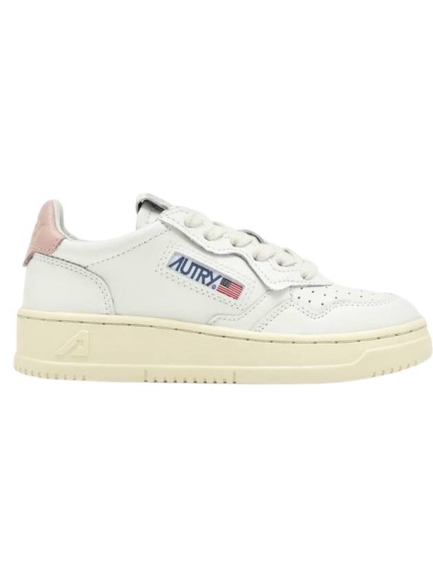 오트리 키즈 쿨크 KULK 로우탑 스니커즈 화이트 핑크