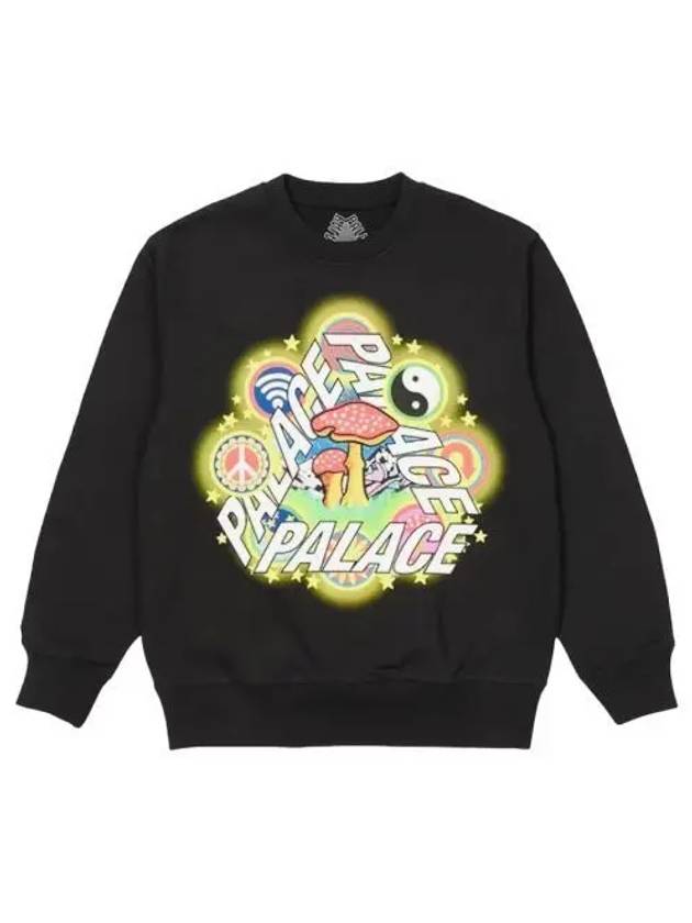 팔라스 번 5G 크루넥 블랙 22FW Palace Bun 5G Crew Black 22FW
