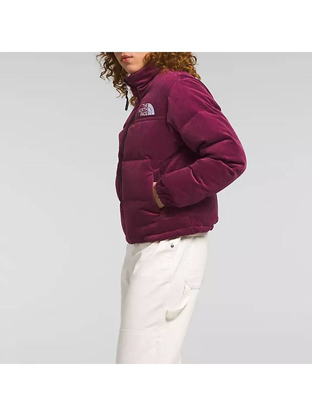 노스페이스 여성 92 리버서블 눕시 자켓 등산 캠핑 패딩 점퍼 Boysenberry