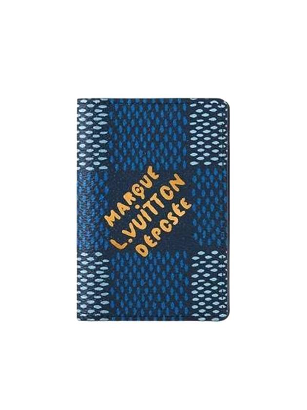 루이비통 포켓 오거나이저 다미에 블루