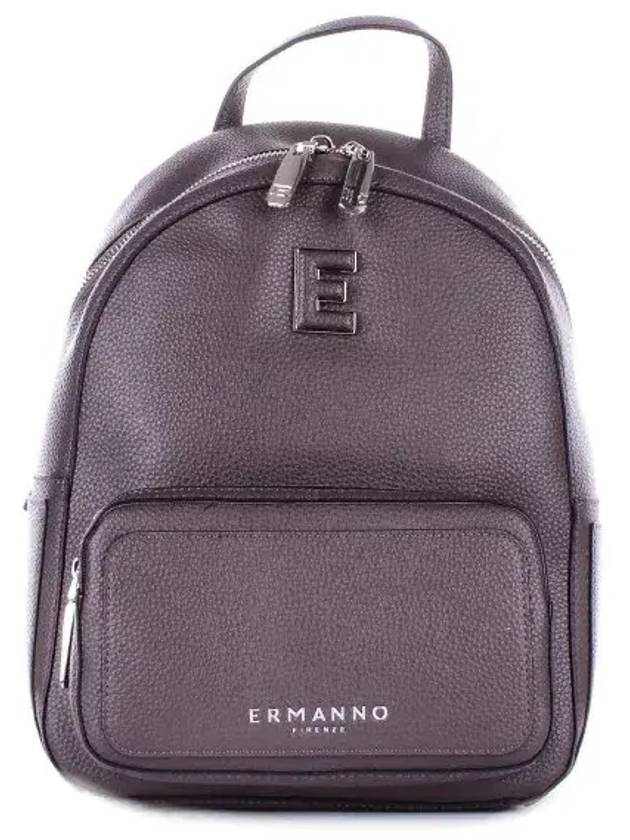 Ermanno Scervino 로고 엠보싱 지퍼 백팩 12401729_GR