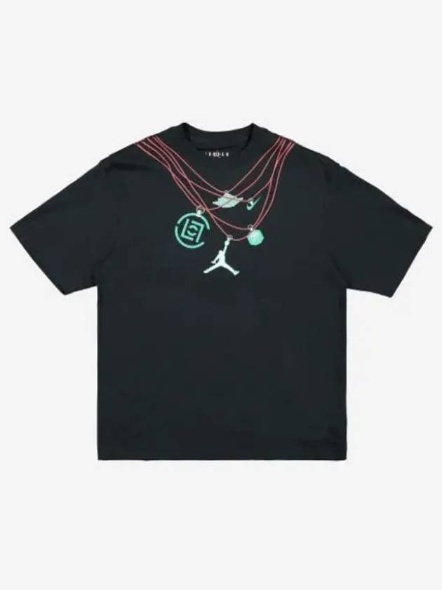조던 x 클랏 숏슬리브 티셔츠 블랙 아시아 Jordan x Clot S S T Shirt Black Asia