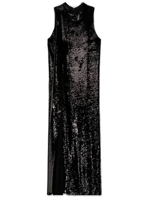 Atlein Sequin Embellished 민소매 맥시 드레스 R62222TP02_C0114