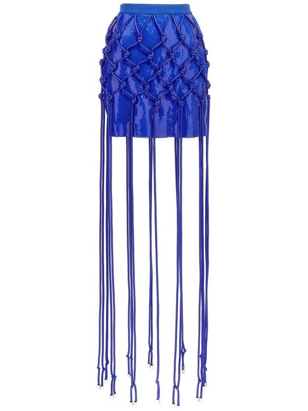 David Koma - Fish Net Layered Skirts