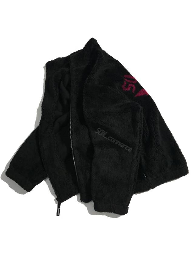 슈프림 스타 후리스 자켓 블랙 22SS Star Fleece Jacket
