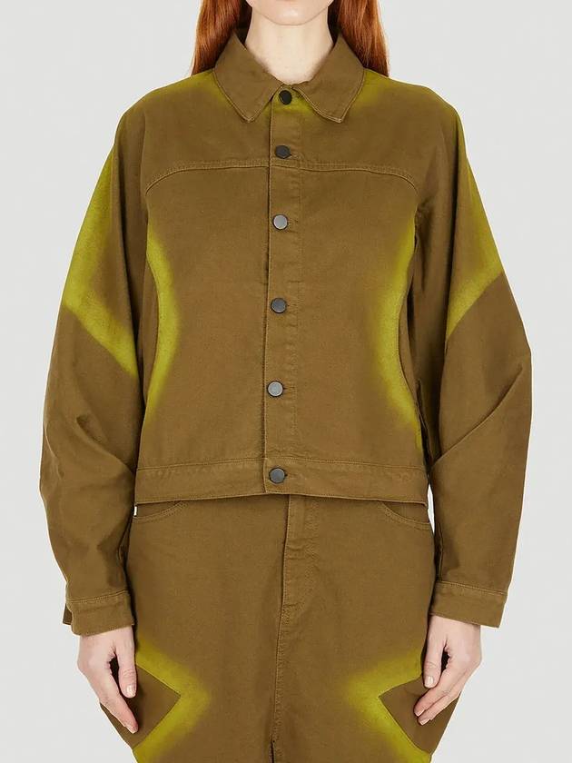 Paula Canovas Del Vas 텍스처 데님 재킷 PWW221401VAR1_None