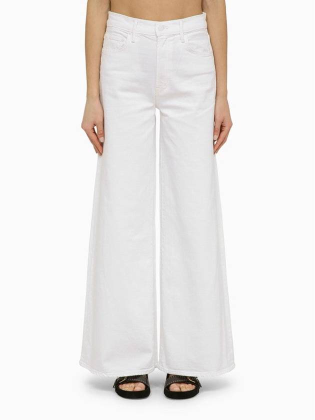 The Undercover White Denim Trousers