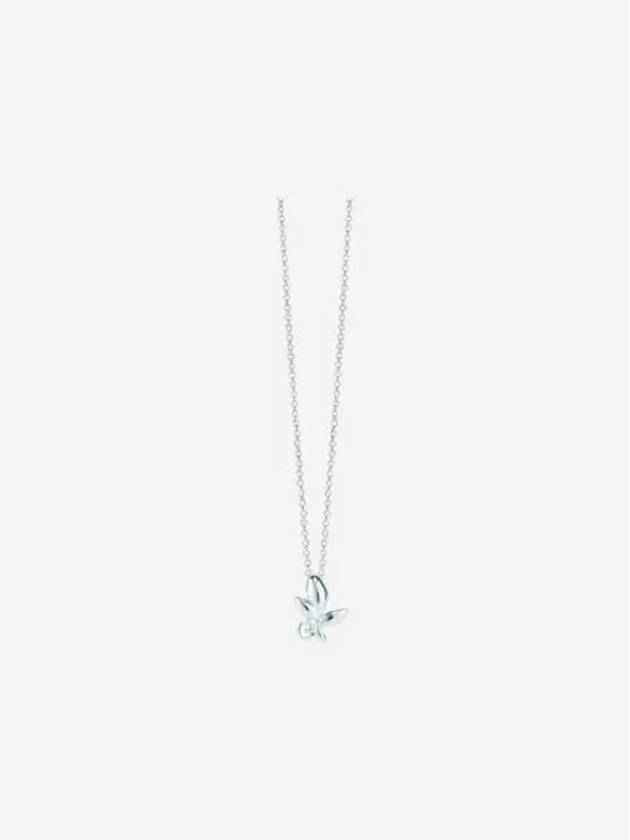 티파니 앤 코 팔로마 피카소 올리브 리프 펜던트 스털링 실버 Tiffany & Co. Paloma Picasso Olive Leaf Pendant Sterling Silver