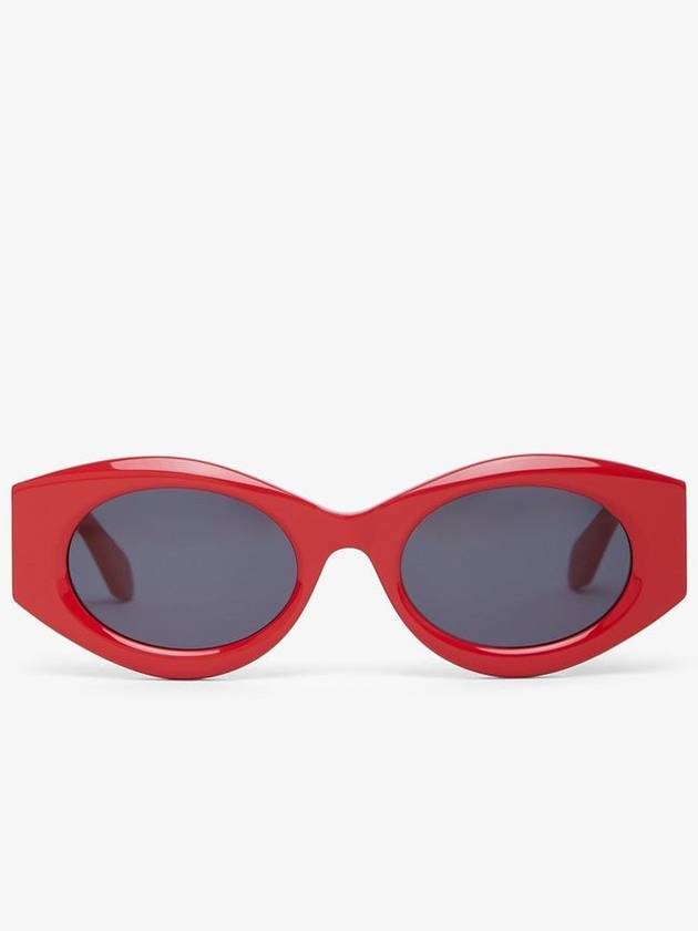 Oval 82 red sunglases