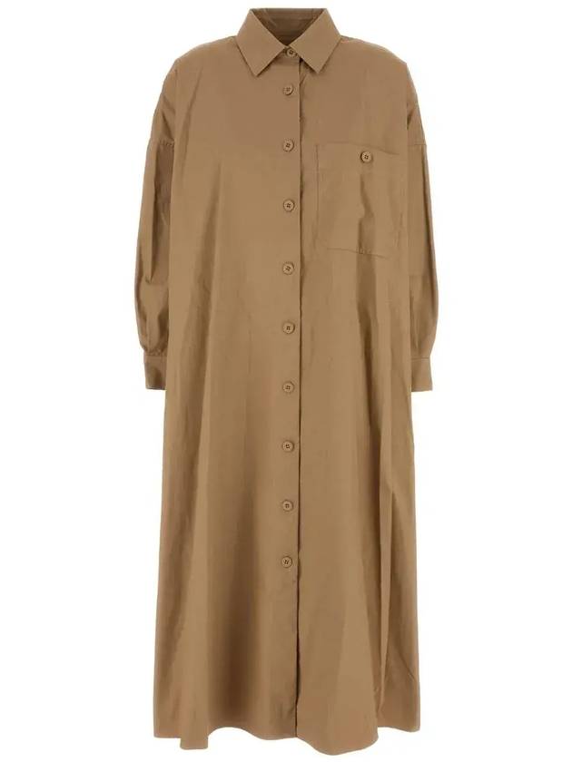 위켄드 맥스 마라 시베리아 롱 셔츠 드레스 2425226121600_001