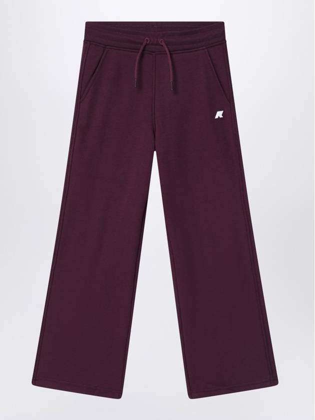 K-Way Gin purple sports trousers