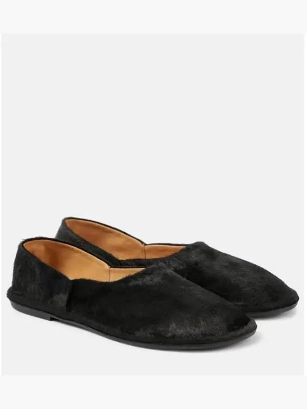 더로우 카날 레더 플랫슈즈