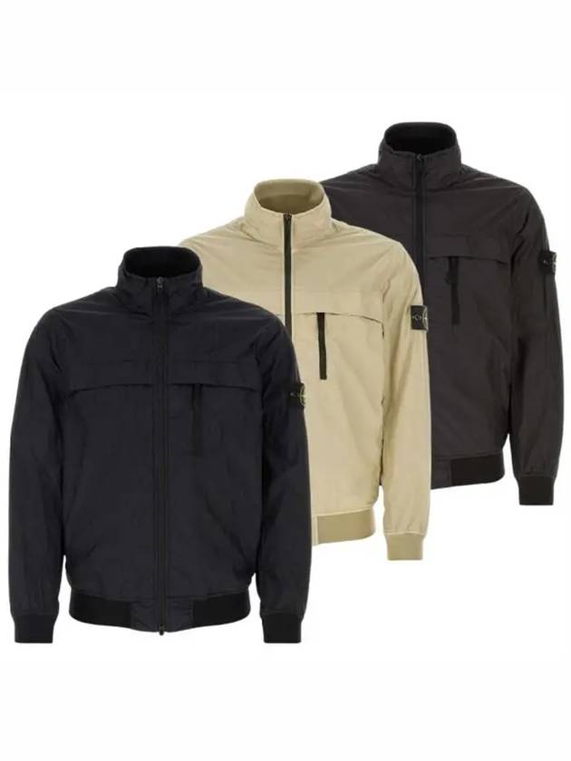 스톤아일랜드 남성 와펜 패치 크링클랩스 윈드 자켓 바람막이 801541022