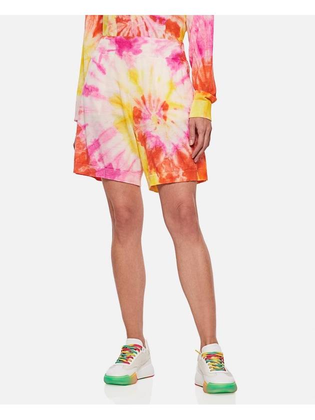 스텔라 맥카트니 SPLATTER 울 니트 쇼츠 604369 S2300.8490 M0030000626