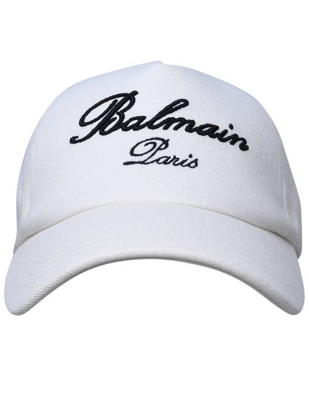 Balmain 로고 시그니처 캡