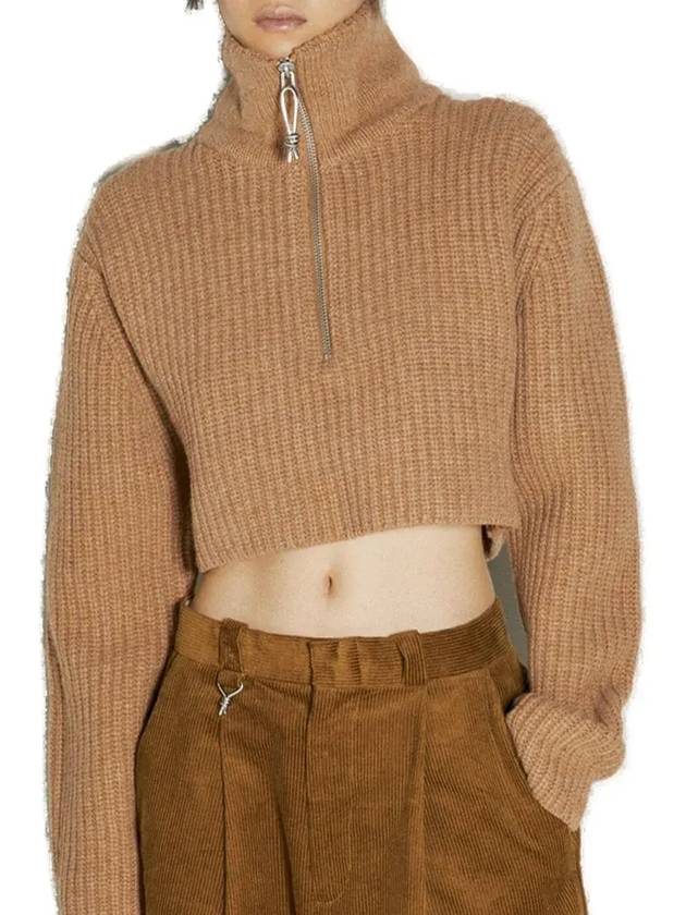 Eytys Kylo 리브 니트 크롭 점퍼 A239002_Dune