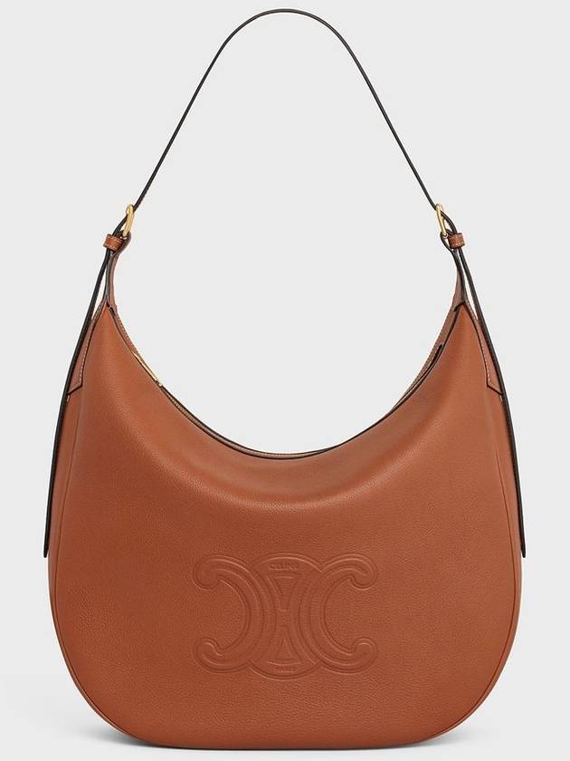 25SS CELINE 셀린느 엘로이즈백 호보 라지 숄더백 서플 카프스킨 탠 117243FLH.04LU