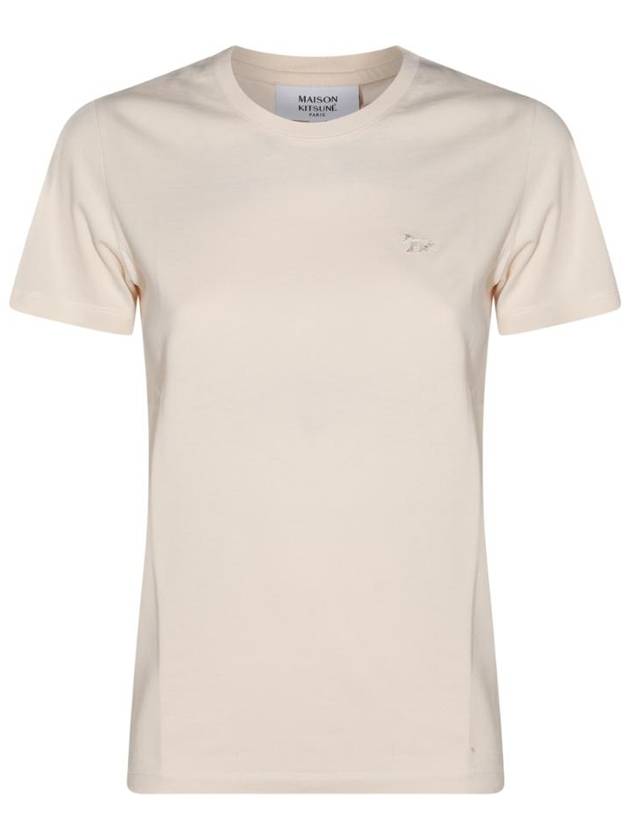 메종키츠네 베이비 폭스 패치 레귤러 반팔 티셔츠 프레쉬 코튼