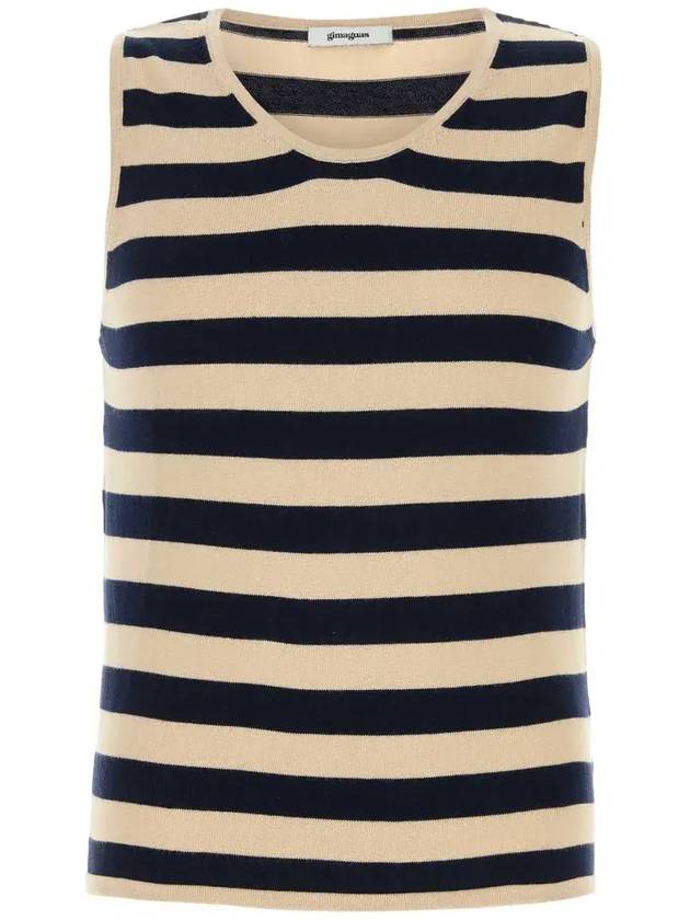 지마구아스 스트라이프 탱크탑 LEOTANKTOP_BEIGE