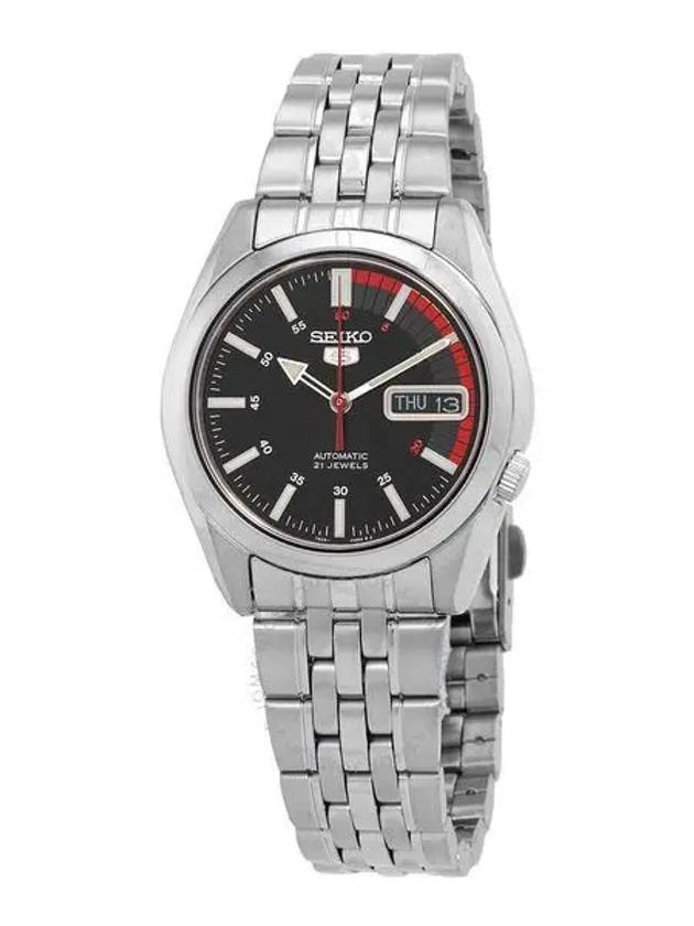 4166926 Seiko Series 5 Automatic Black Dial Uni Watch K