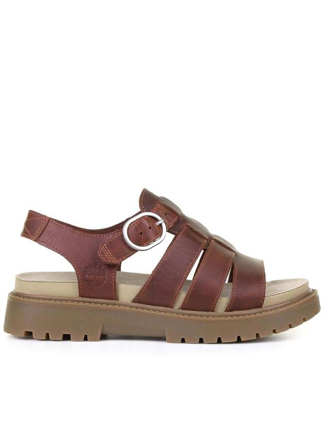 Timberland Red Women's Leather Sandal