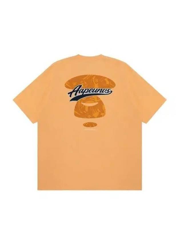 베이프 AAPE A 로고 반팔 티셔츠 핑크 아더 7 84837422_137642048