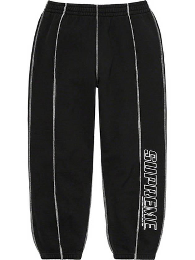 Supreme Coverstitch Sweatpant 黒 S Buy Supreme Coverstitch Sweatpant 'Black' - SS22P41 BLACK | GOAT