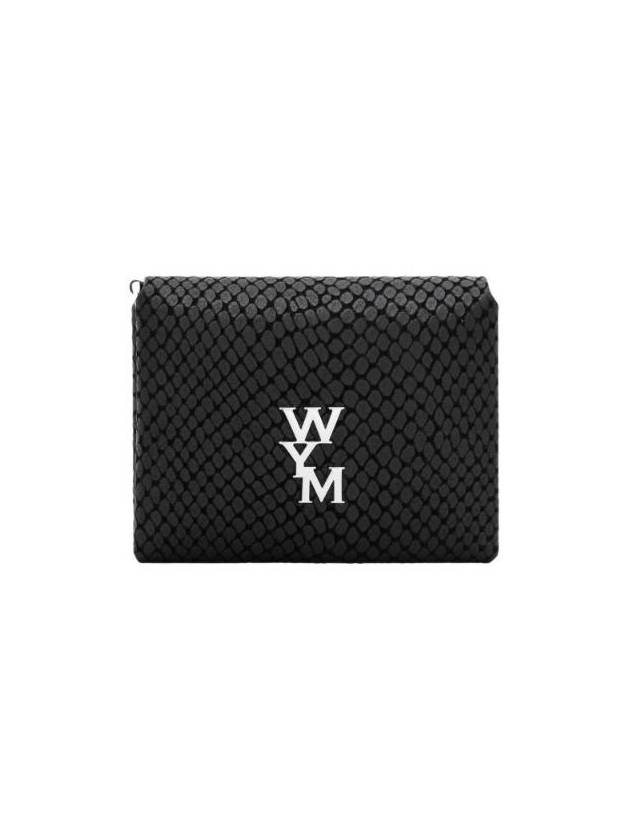 우영미 체인 카드 케이스 블랙 W233SL04611B