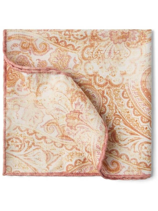 브루넬로 쿠치넬리 더블 페이스 실크 포켓 스퀘어 MR8880091CBM76