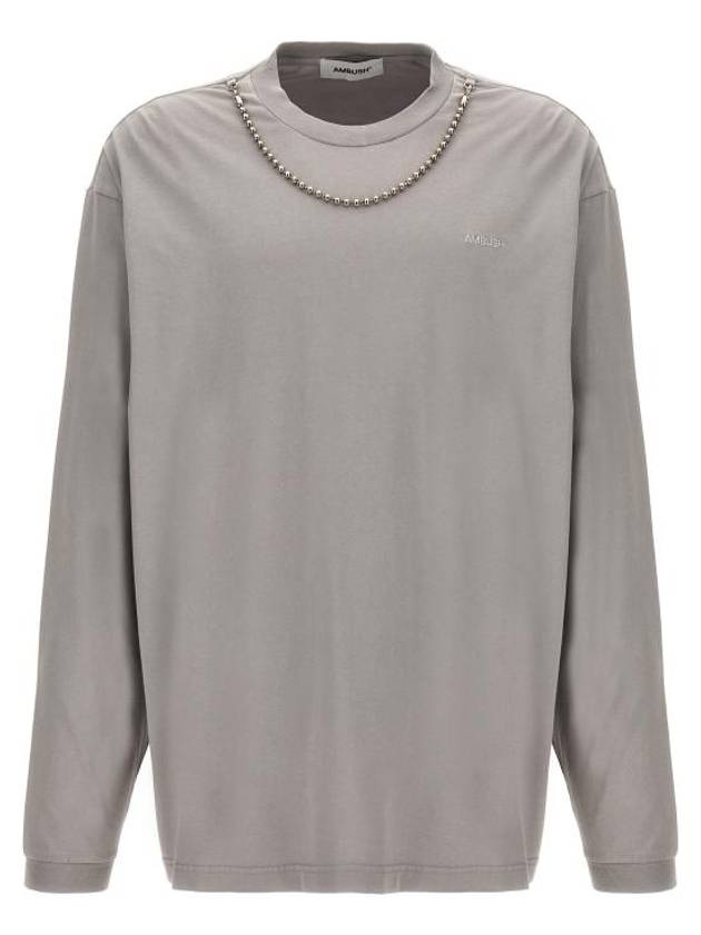 23FW 엠부시 반팔 티셔츠 BMAB026F23JER00106060606 Gray