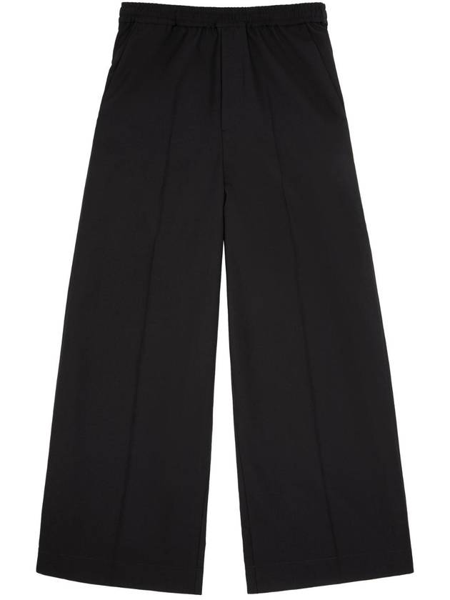 MM6 메종마르지엘라 와이드 레그 팬츠 black