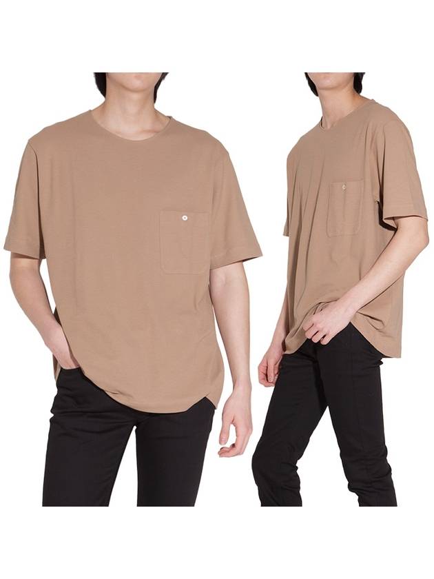 르메르 저지 크레이프 차이니즈 반팔 티셔츠 그래닛 그레이