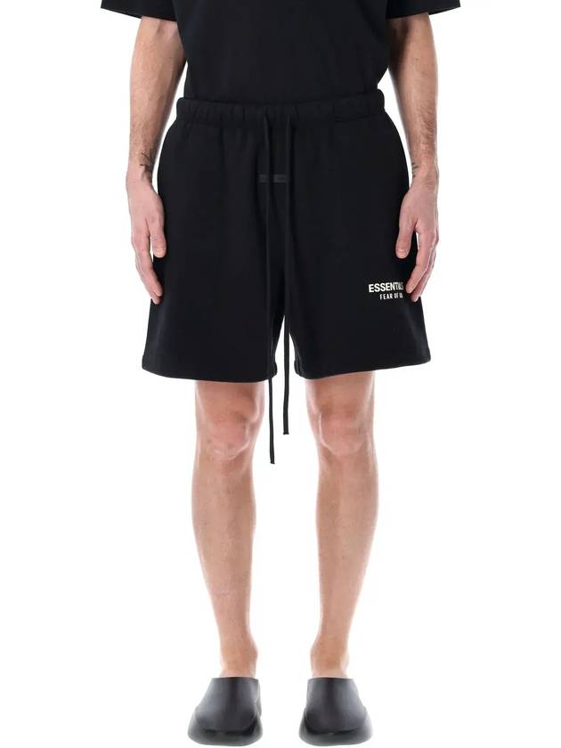 Fear Of God Essentials 로고 프린트 드로스트링 반바지 160AS252000F_JB