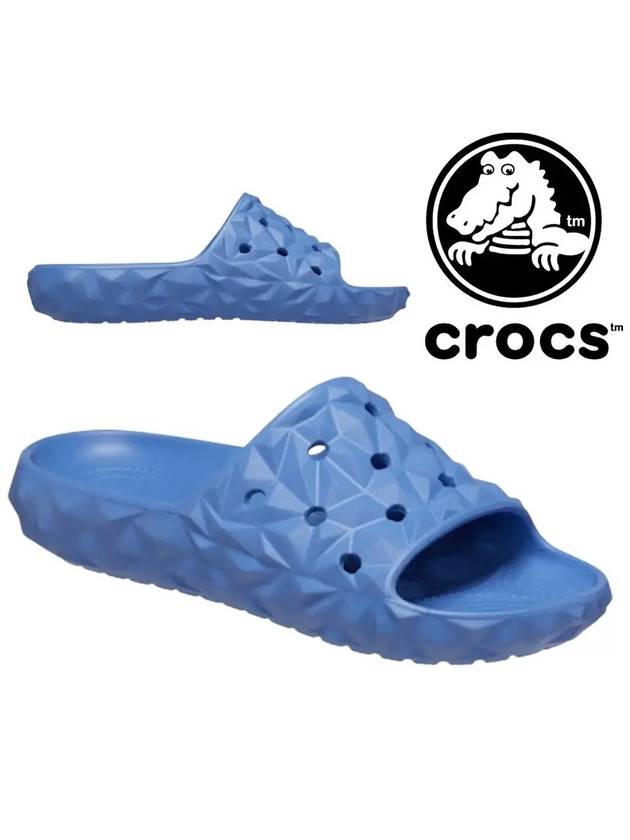 크록스 슬리퍼 클래식 다이아몬드2 신발 블루