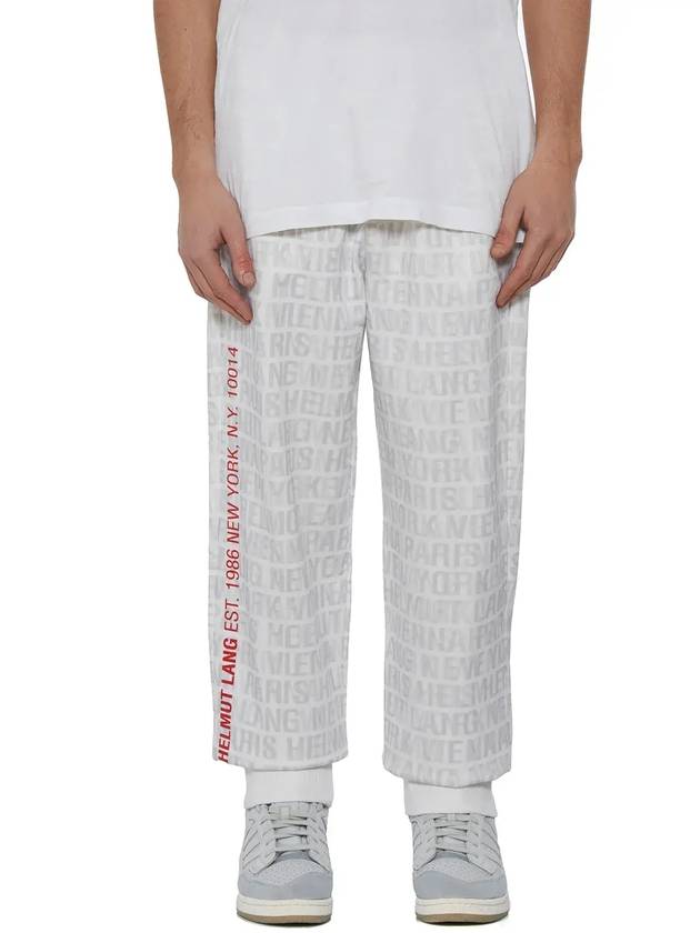 Helmut Lang 올오버 프린트 팬츠 M09HM206_100