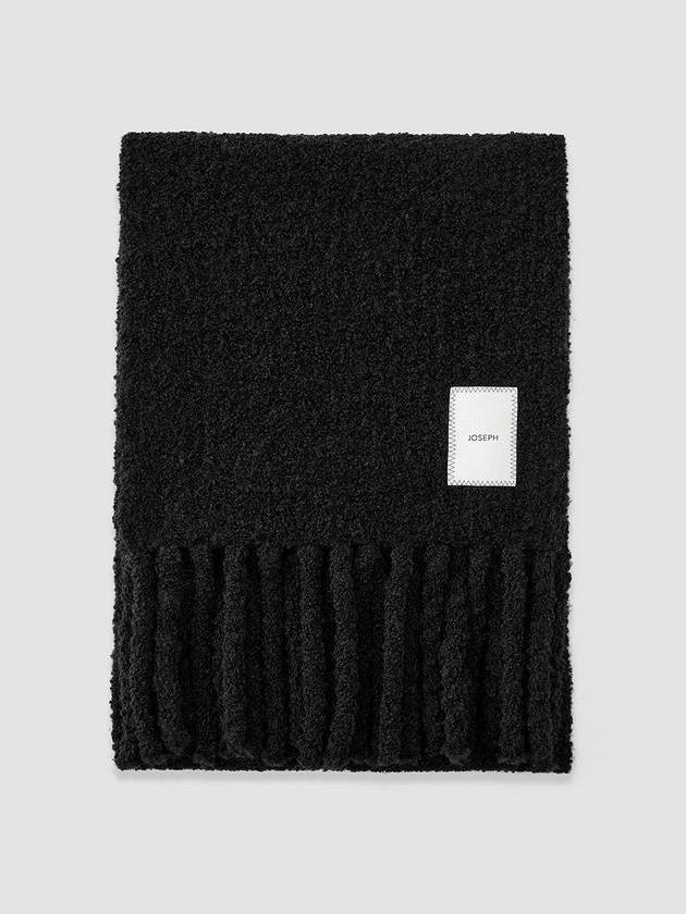 Boucle Knit Scarf - One Size